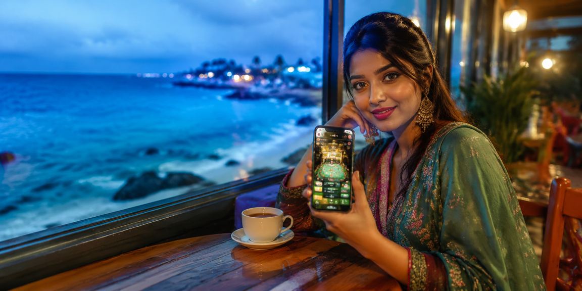 মোবাইল থেকে সেন্ট মার্টিন ক্যাসিনো উপভোগ করছেন একজন বাংলাদেশি খেলোয়াড়